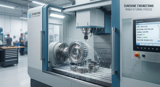Precision machining process